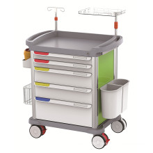 Drug delivery cart medical trolley medication for emergency trolley